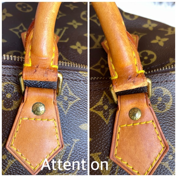 AUTHENTIC!! LOUIS VUITTON SPEEDY 30 - Picture 14 of 17